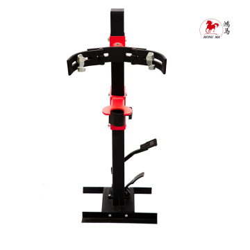 Mechanical structure helical hydraulic spring compressor