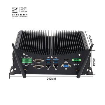 Fanless Pfsense Mini PC Industrial Router