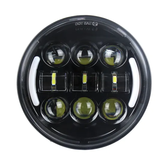 5.75 Inch Round LED Headlight with Hi-Low Beam and DRL for Motorcycle