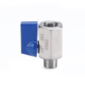 Thread ya Usafi 1/4 Inch PN63 Mini Ball Valve