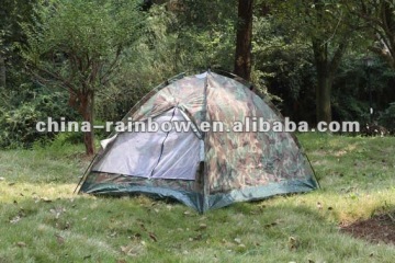 popular three-person green military tent