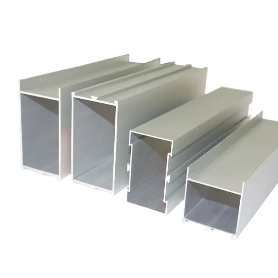 Matt Silver Anodized Aluminum Door and Window Profile