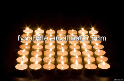 Beautiful Romantic Paraffin wax Tea Light Candles/Velas/ Bougies/ Chauffe-Plats/ Teelichte mobile: 0086-18733129187