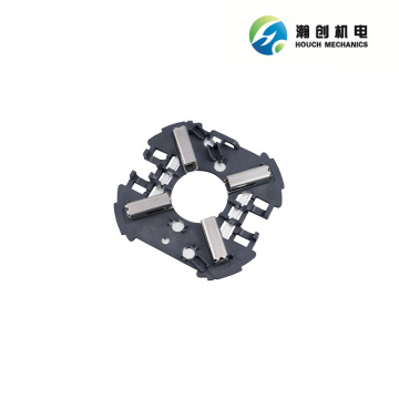 Estrutura de escova do sistema de resfriamento eficiente para veículos