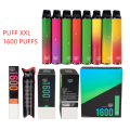 5% डिस्पोजेबल vape पफ XXL 1600 पफ्स