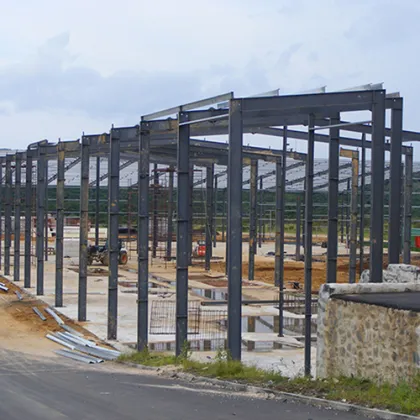 Peb Shot Blasted Pre-Engineered Building