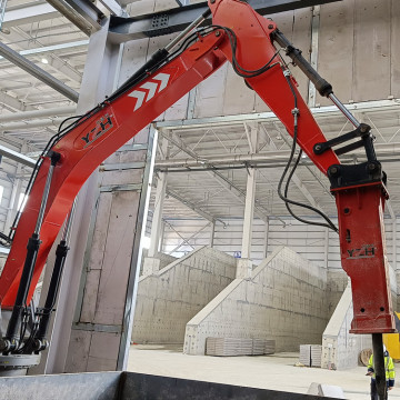 multifunction rockbreaker boom system