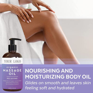 Aceites de masaje sensuales de lavanda para la lavanda para el cuerpo terapéutico de alta calidad de alta calidad para spa para spa