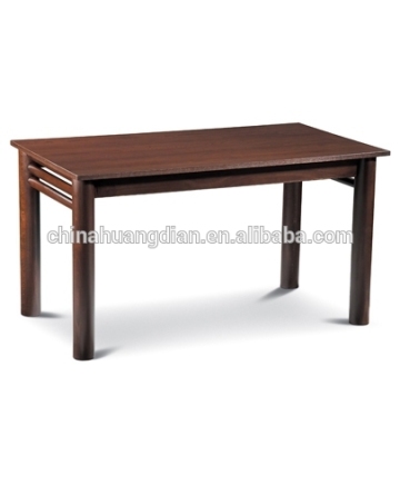 square wood restaurant dining tables laminate restaurant tables HDT148