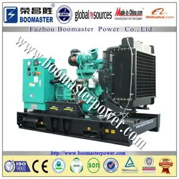 Diesel generator sets 250kw/312kva working in industrial plant