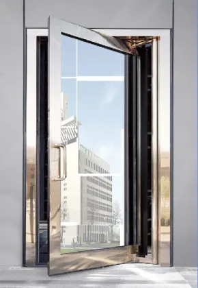 Balanced Doors for Plaza