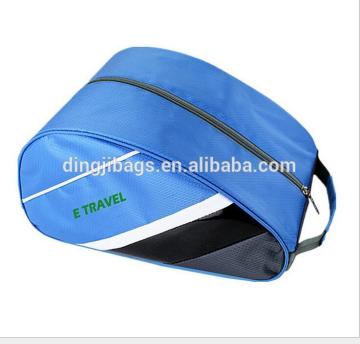 Waterproof factory custom portable shoes zippersports shoe bag