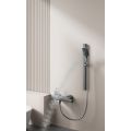 Simple Modern Space Aluminum Shower Set for Bathroom