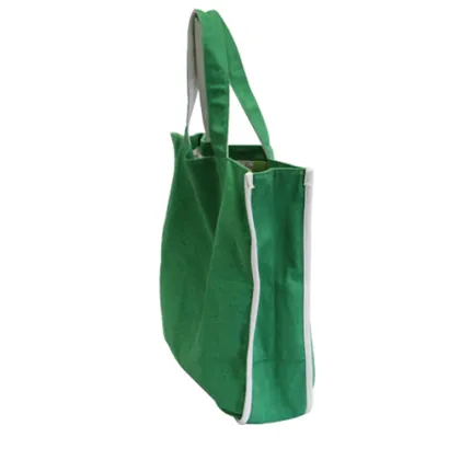 The Green Canvas Handbag