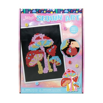 SEQUIN ART MUSHROOM: Embellished Fungi in Fashion and Design