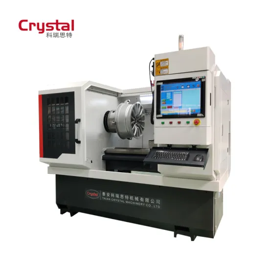 CNC Lathe Machine for Alloy Wheel Rim Repair: Super Promotion WRM28H Diamond Cutting
