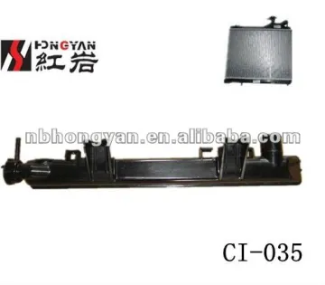 aluminum radiator & auto radiator plastic tank for citrone