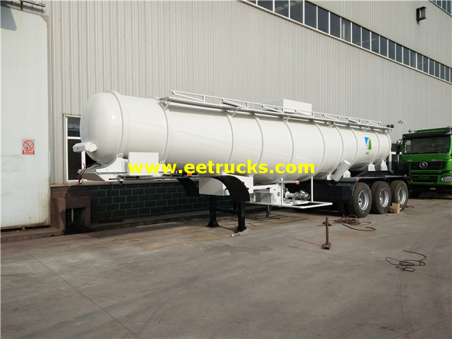 98% Sulfuric Acid Transport Semi-Trailers