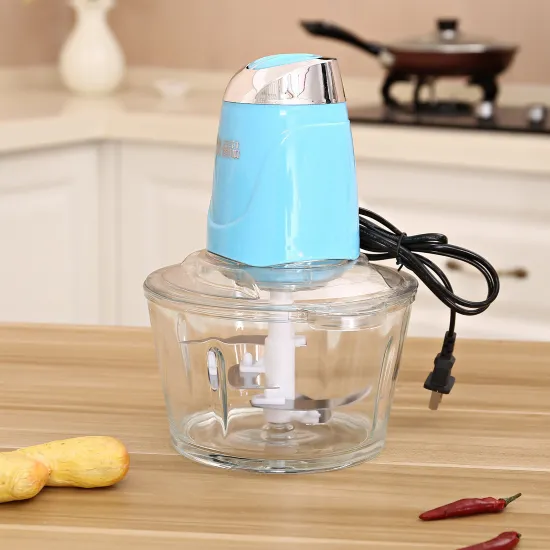 Good Quality Small Size Ajustable Spead Plasitc Meat Grinter/Chopper with Moving Handle