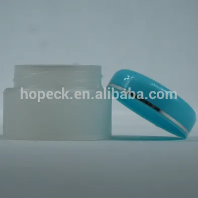 single layer round shape plastic container