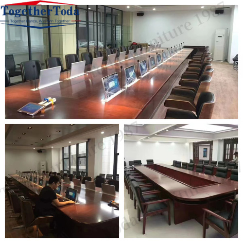 Conference Room Office Desk Luxury Office Board Conference Room Furniture Meeting Table Supplier