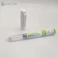 Inyector de lápiz desechable para inyección de insulina