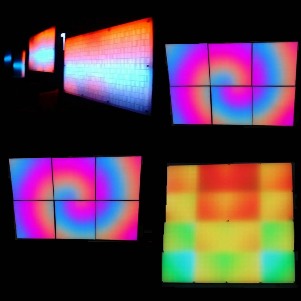 Клубқа арналған бағдарламаланатын толық түсті жарықдиодты панель жарық