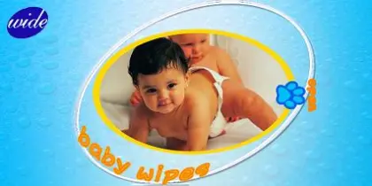baby wet wipe