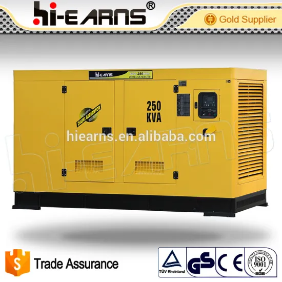375KVA silent diesel generator set