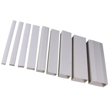Fast Delivery: White PVC Cable Trunking - All Sizes, Arc Shaped Electrical Cable Tray