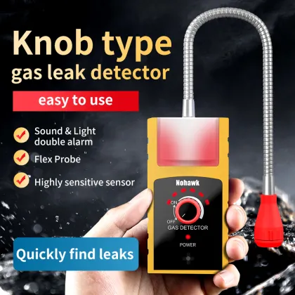 Portable Gas Leak Detector for Natural Gas, Liquefied Gas, and Combustible Gases