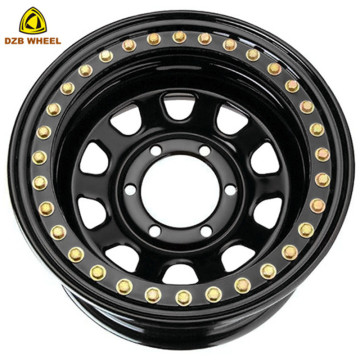 15x8 cerchi di beadlock in acciaio da 8 alette