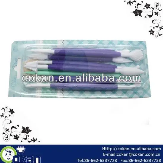100% Food Grade 9pcs Flower Modelling Tools CK-CM0309