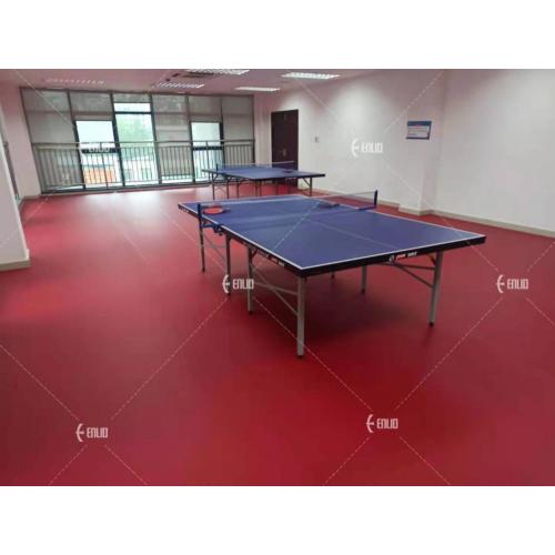 Professional Indoor ITTF Approved PVC Sport Flooring