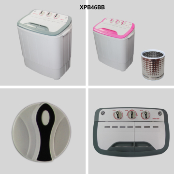 3.6kg portable small baby double twin tub mini washing machine with cb ce rohs pse saa