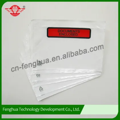 Eco-friendly Clear Plastic Mailing Bags