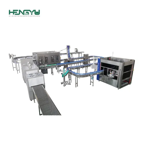 Hengyu Factory Price 18-18-6C Water Bottling Machine & 2000BPH Water Production Line