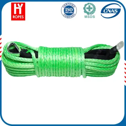 HYropes van winch rope/ uhmwpe paraglider winch rope/ synthetic ropes