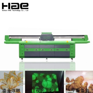 ประตูกระจกเซรามิคอุตสาหกรรมชนิด LED Flatbed UV Printer