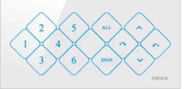 N2 touch screen remote control receivers and transformer for motorized curtain /roller blinds and venetain blind