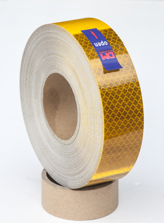 Yellow Reflective Conspicuity Tape 50mm