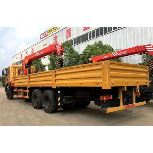 Dongfeng Truck พร้อม SANY 12Tons Loading Crane