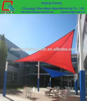UV Stabilized Blue Garden Shade Sail