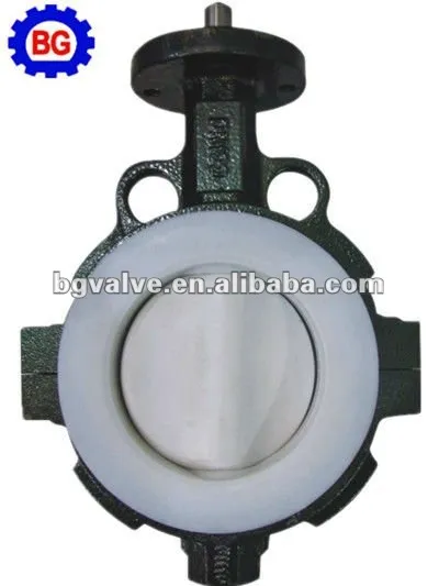 Full PTFE Seat Butterfly Valve