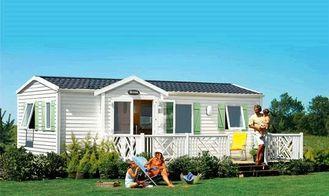 White Prefabricated Mobile Homes , Prefab Mobile Homes With