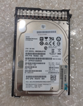 7654666 -B21 HPE 2TB SAS 12G Business Critical HDD con 7,2K RPM, 1 anno di garanzia e interfaccia 512E - SFF SC Drive