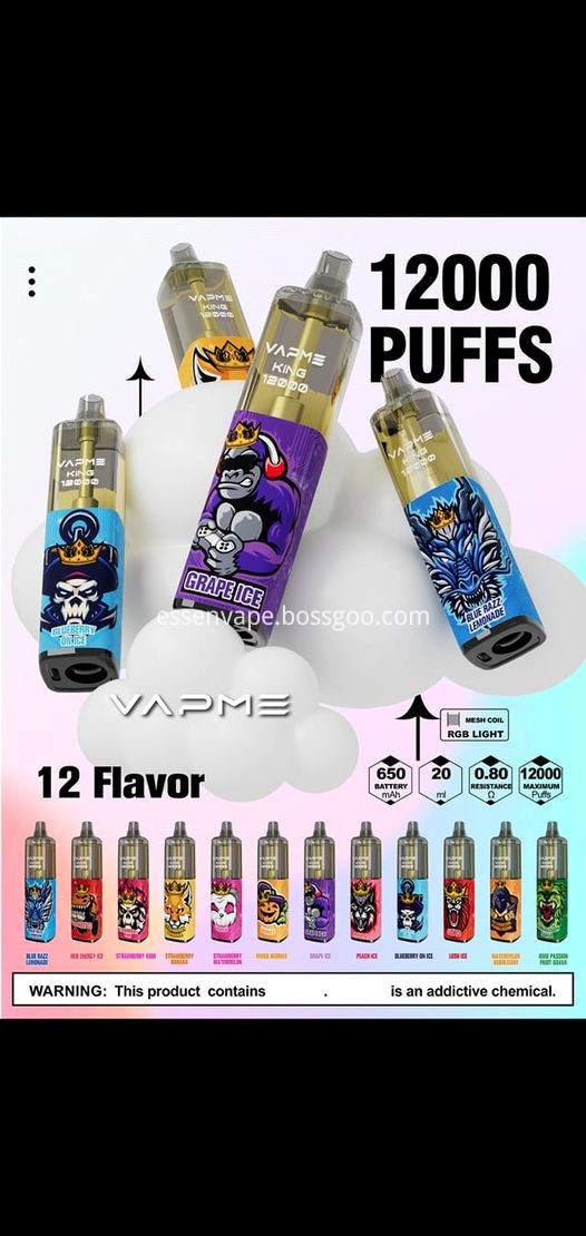 Vapme12000 Puffs Disposable Vape Wholesale 10