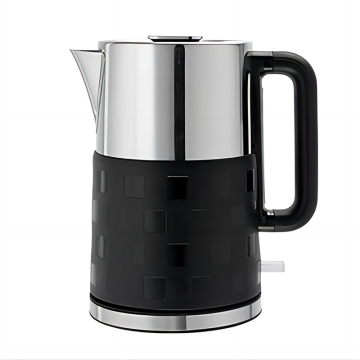 Multipurpose 1.7L Electric Hot Water Kettle with 360° Base - Stainless Steel