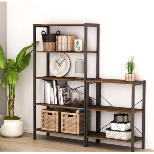 Buy Popular Black 4 Ladder Modern Bookshelf Online