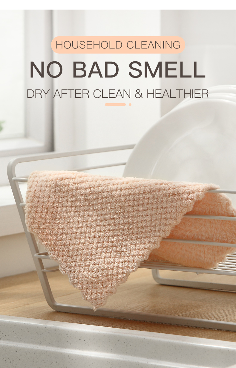 customized coral fleece towel